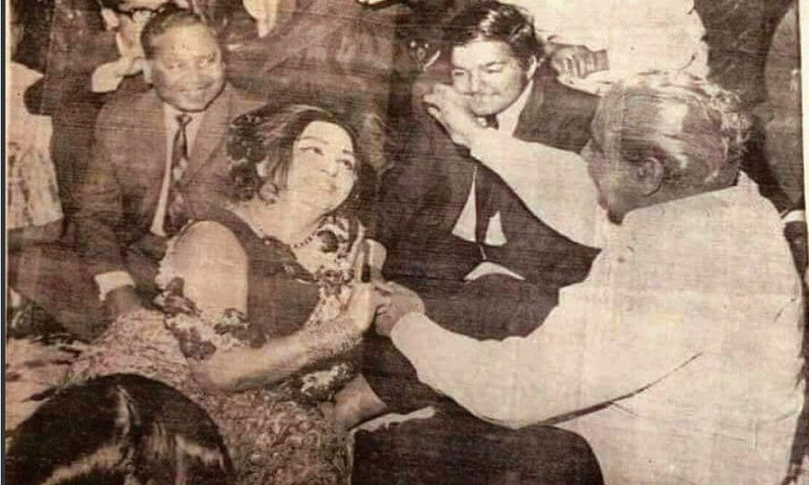 জেনারেল ইয়াহিয়া খান ও নুরজাহান