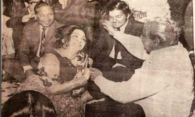 জেনারেল ইয়াহিয়া খান ও নুরজাহান