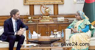 বাংলাদেশের ফুটবল কে এগিয়ে নিয়ে যেতে আর্জেন্টিনার সহায়তা চেয়েছেন প্রধানমন্ত্রী