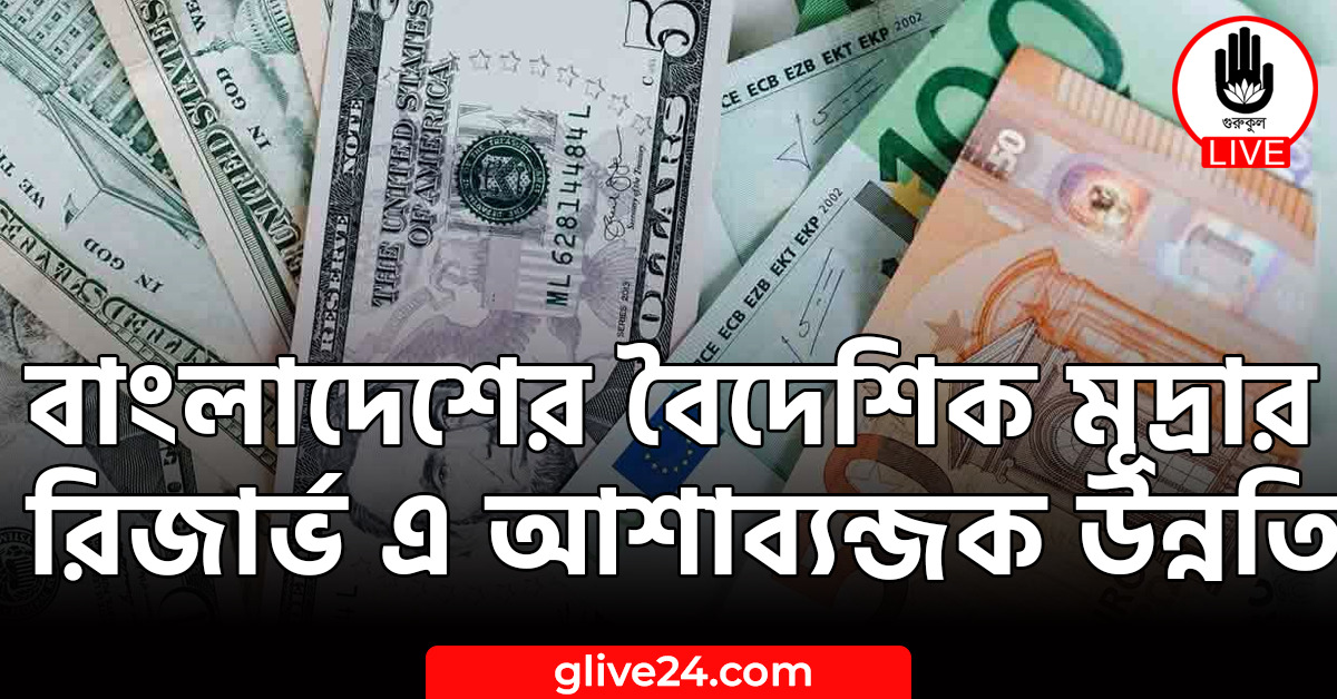 বাংলাদেশের বৈদেশিক মূদ্রার রিজার্ভ এ আশাব্যন্জক উন্নতি