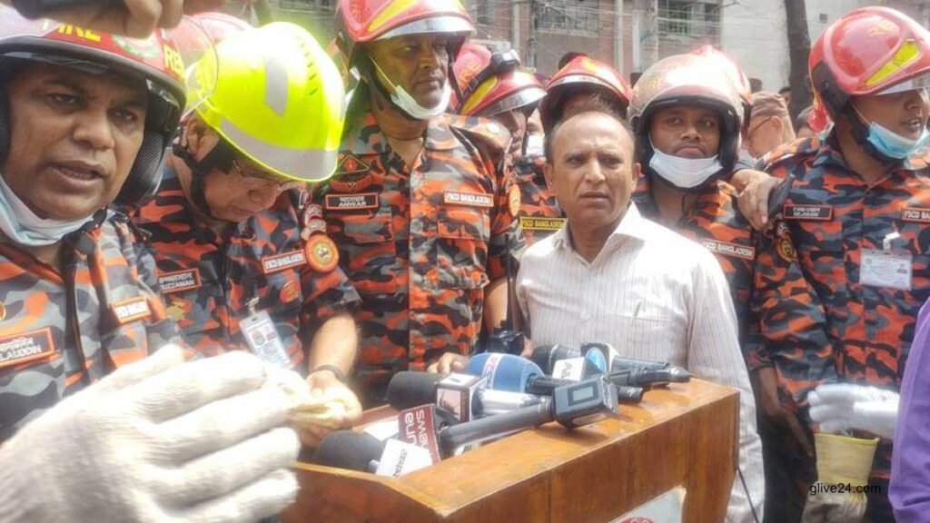ক্ষতিগ্রস্ত ভবনে আর কোনো মরদেহ নেই ফায়ার সার্ভিস ১ ক্ষতিগ্রস্ত ভবনে আর কোনো মরদেহ নেই: ফায়ার সার্ভিস
