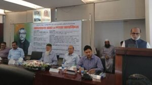 বঙ্গবন্ধু হত্যাকান্ডের বৈধতা দিয়েছিল বিএনপি : শ ম রেজাউল করিম