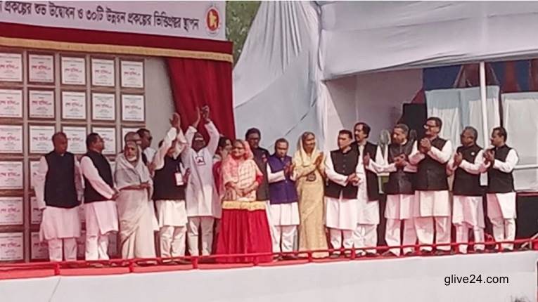 ময়মনসিংহে ৭৩টি উন্নয়ন প্রকল্পের উদ্বোধন করলেন প্রধানমন্ত্রী