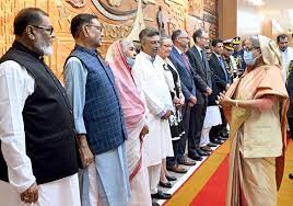 ত্রিদেশীয় সফরে ঢাকা ত্যাগ করেছেন প্রধানমন্ত্রী