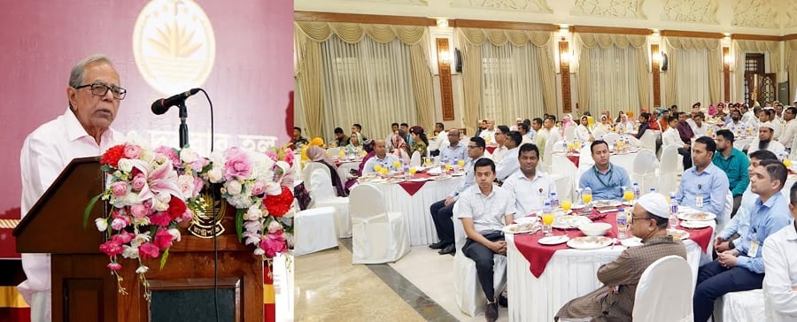 বঙ্গভবনের মর্যাদা সমুন্নত রাখতে সকলকে কাজ করার আহ্বান রাষ্ট্রপতির