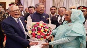 ৫২ বছরে এই প্রথম কোন রাষ্ট্রপতিকে রাষ্ট্রীয় বিদায় জানালো বঙ্গভবন