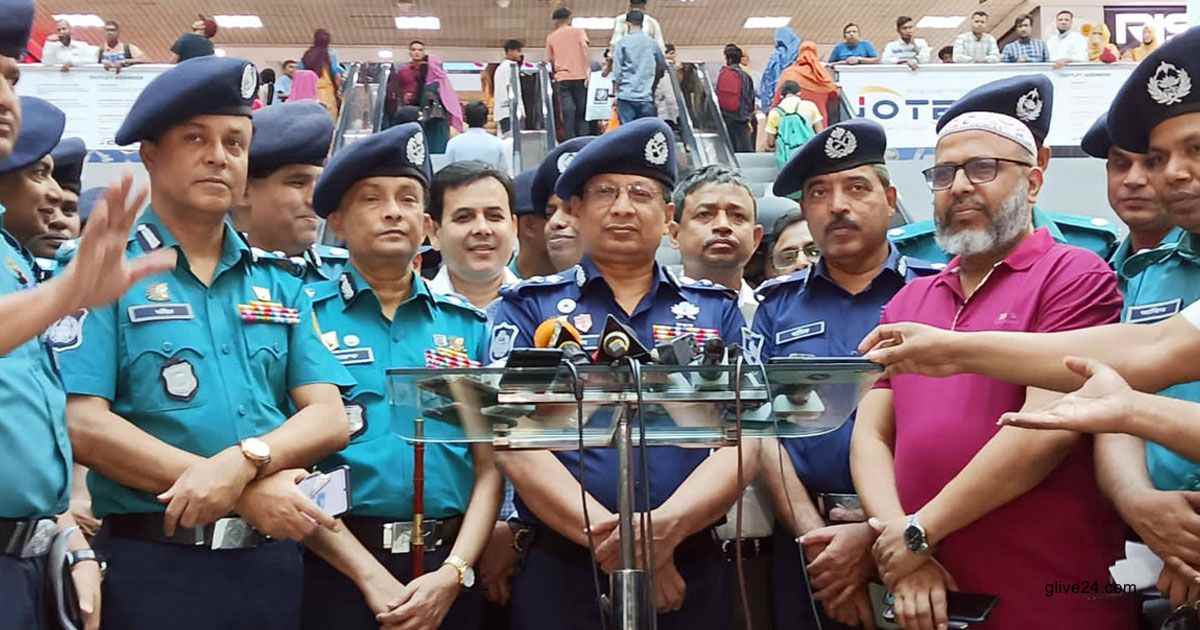 পহেলা বৈশাখে নিরাপত্তায় কোনো হুমকি নেই আইজিপি ১ পহেলা বৈশাখে নিরাপত্তায় কোনো হুমকি নেই: আইজিপি