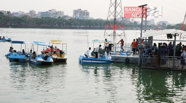 রাজধানীর হাতিরঝিলে বোট থেকে পা পিছলে পানিতে পড়ে মৃত্যু