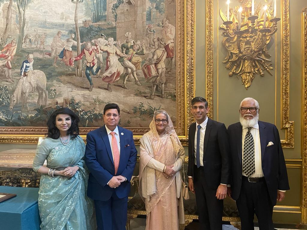 প্রধানমন্ত্রীর কমনওয়েলথ সম্মেলনে যোগদান ও সুনাকের সঙ্গে কুশল বিনিময়