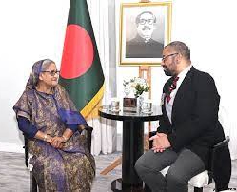 আগামী সাধারণ নির্বাচন সরকার অবাধ ও সুষ্ঠুভাবে করতে চায় : ব্রিটিশ পররাষ্ট্রমন্ত্রীকে প্রধানমন্ত্রী