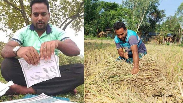 গত বছর ফেসবুক লাইভে সার্টিফিকেট ছিঁড়ে ফেলা সেই যুবক এখন কৃষক