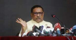 তত্ত্বাবধায়ক সরকার নিয়ে বিদেশি কোন চাপ নেই : ওবায়দুল কাদের