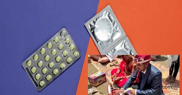 বিয়েতে উপহার হিসেবে দেয়া হলো বাক্স ভর্তি কনডম আর পিল!