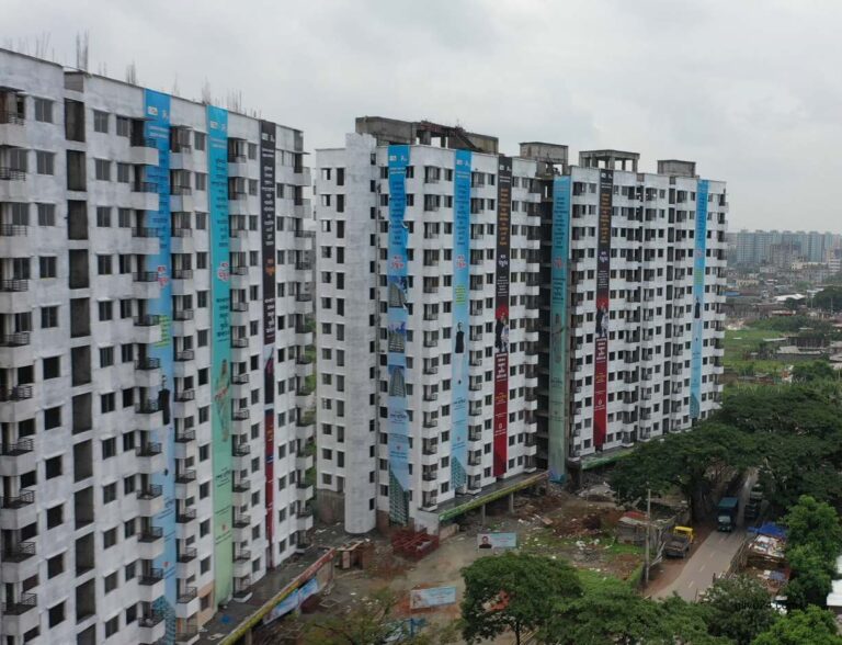 মিরপুরে বস্তিবাসীদের স্বল্প ভাড়াভিত্তিক ফ্ল্যাট