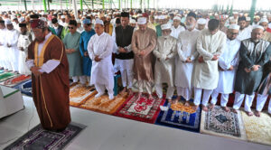 জাতীয় ঈদগাঁহ ময়দানে ঈদের প্রধান জামাত অনুষ্ঠিত