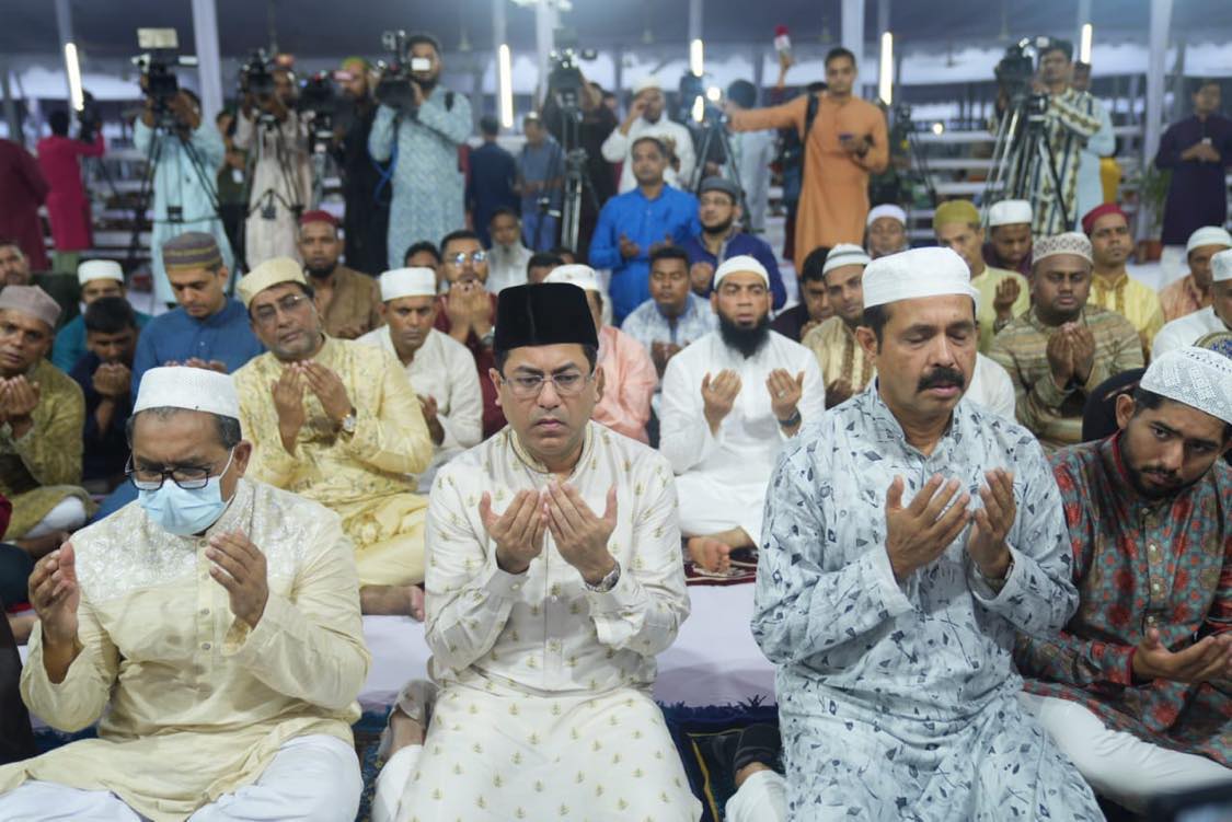 মুষলধারে বৃষ্টির পরেও জাতীয় ঈদগাহে নির্বিঘ্নে জামাত আদায় হয়েছে : মেয়র তাপস