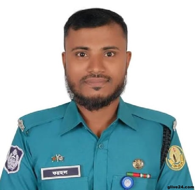 চেকপোস্টে দায়িত্ব পালনকালে মটরসাইকেলের ধাক্কায় এক পুলিশ কনস্টেবল নিহত