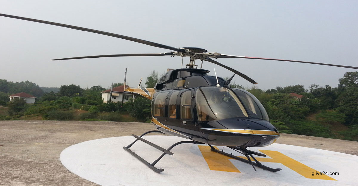 বাড়ির ছাদে হেলিকপ্টার অবতরণের অনুমতি দিচ্ছে বেবিচক