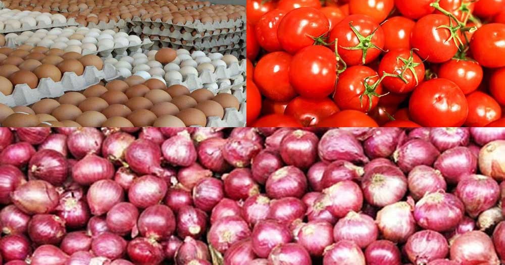 ডিম ও পেঁয়াজের দাম আরো বেড়েছে টমেটোর কেজি ৩০০ ডিম ও পেঁয়াজের দাম আরো বেড়েছে, টমেটোর কেজি ৩০০ 