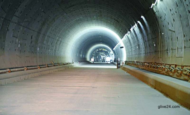 বঙ্গবন্ধু টানেলের শতভাগ কাজ সম্পন্ন