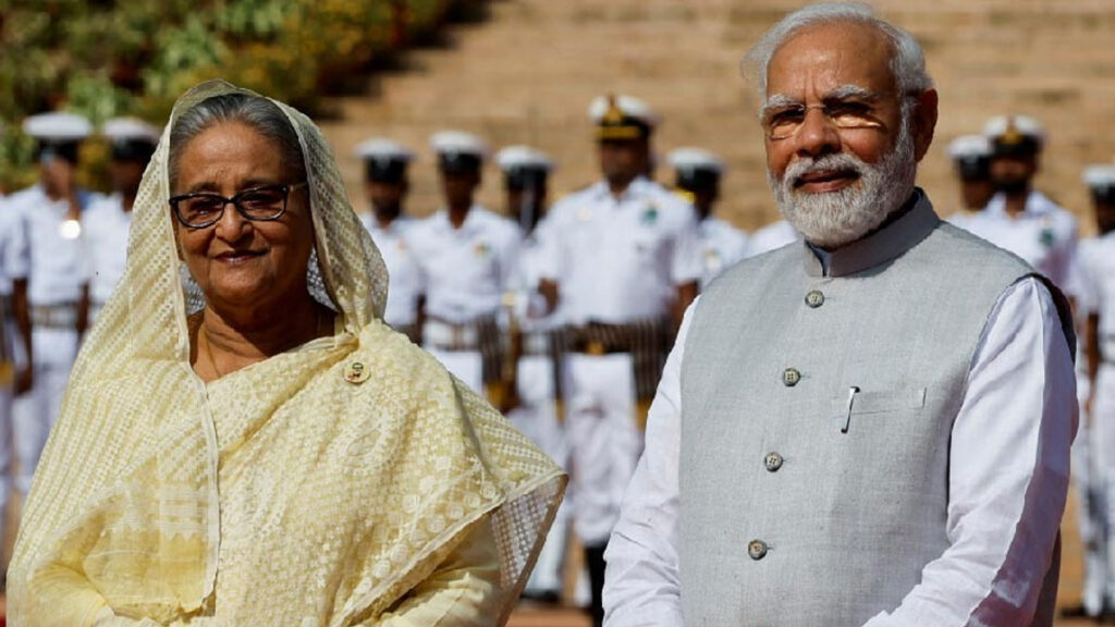 মোদির বাড়িতে আপ্যায়িত হবেন শেখ হাসিনা