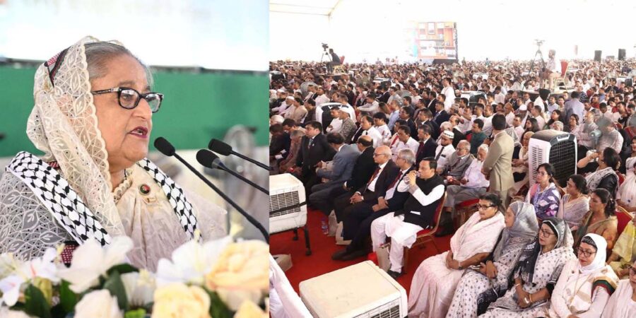 সন্ত্রাসী কর্মকান্ডে জড়ালে বিএনপি-জামায়াতকে ছাড় দেওয়া হবে না : প্রধানমন্ত্রী
