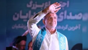 ইরানের নতুন প্রেসিডেন্ট হলেন মধ্যপন্থী মাসুদ পেজেশকিয়ান