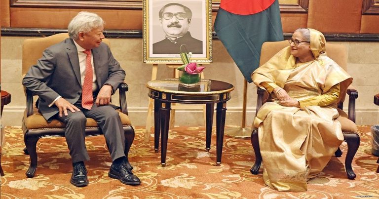 ২০৪১ সালের মধ্যে উন্নত বাংলাদেশ গড়তে এআইআইবি’র সহায়তা চেয়েছেন প্রধানমন্ত্রী