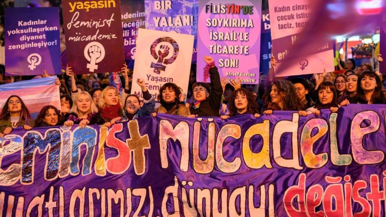 নারী দিবসের মিছিলের পর ইস্তাম্বুলে আটক প্রায় ২০০