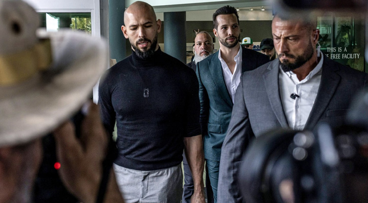 টেট ভাইদের বিরুদ্ধে ফৌজদারি তদন্ত শুরু: ফ্লোরিডার অ্যাটর্নি জেনারেল