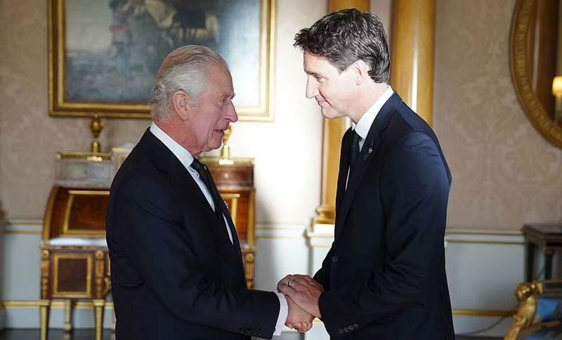 কানাডার 'সার্বভৌমত্ব' রক্ষায় রাজা চার্লসের সঙ্গে আলোচনায় বসবেন ট্রুডো