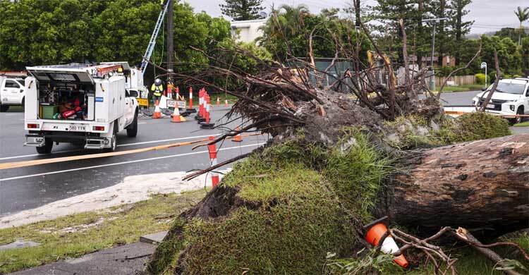 ঝড়-বন্যায় বিপর্যস্ত অস্ট্রেলিয়ায় ১ লাখ ২০ হাজার বাড়িঘর বিদ্যুৎহীন