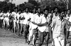 মুক্তিযুদ্ধের ছবি, ছবি তুলেছেন - অমিয় তরফদার, বাংলাদেশ, ১৯৭১; صورة لحرب التحرير التي التقطتها عامية ترافدار ، بنجلاديش ، 1971 ; अमिय तराफदार द्वारा ली गई मुक्ति संग्राम की तस्वीर, बांग्लादेश, 1971; جنگ آزادی کی تصویر، امیہ ترافدار، بنگلہ دیش، 1971 کے ذریعے لی گئی۔; Photo of Liberation War, taken by Amiya Tarafdar, Bangladesh, 1971