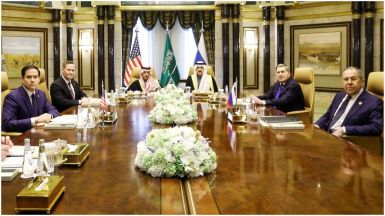 সৌদি আরবে ইউক্রেন সংকট নিয়ে যুক্তরাষ্ট্র-রাশিয়ার আলোচনা শুরু
