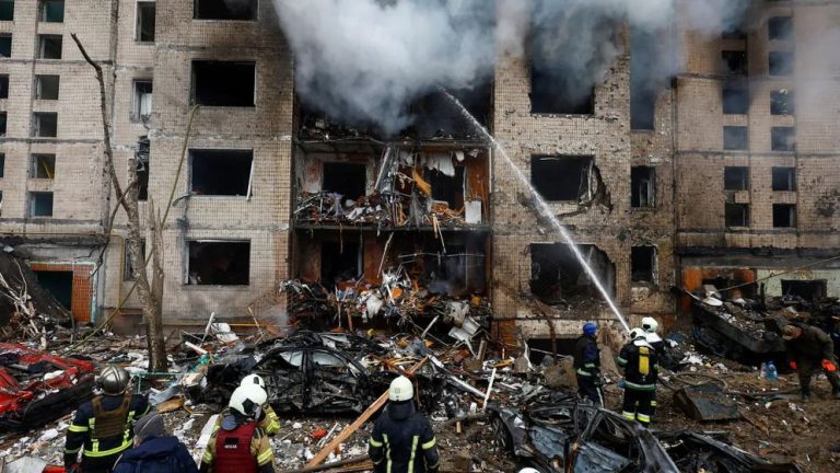 কিয়েভে ক্ষেপণাস্ত্র হামলা চলছেই