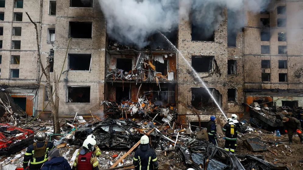 কিয়েভে ক্ষেপণাস্ত্র হামলা চলছেই