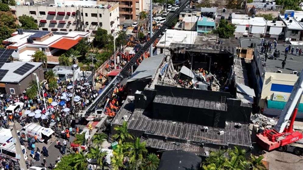 ডোমিনিকান প্রজাতন্ত্রে নাইটক্লাবের ছাদধসে মৃতের সংখ্যা বেড়ে ৯৮