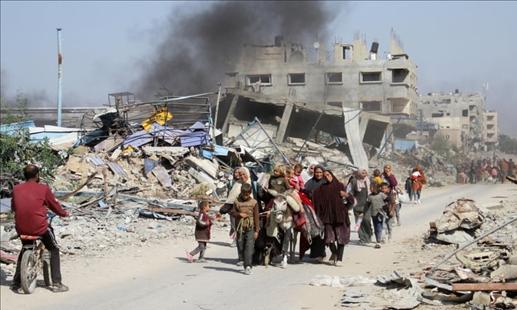 উত্তর গাজার ১৪টি এলাকা খালি করার নির্দেশ ইসরাইলি সেনাবাহিনীর