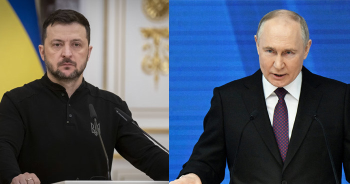 রুশ ড্রোন হামলার মাঝেও পুতিনের উত্তরের অপেক্ষায় জেলেনস্কি