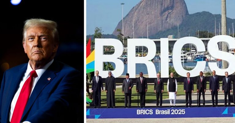 চীন-ভারতসহ ব্রিকস দেশগুলোর ওপর বাড়তি শুল্কের হুমকি ট্রাম্পের
