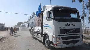 যুদ্ধবিরতির প্রথম দিনেই গাজায় পৌঁছেছে ১২০টি ত্রাণবাহী ট্রাক : ইসরাইল