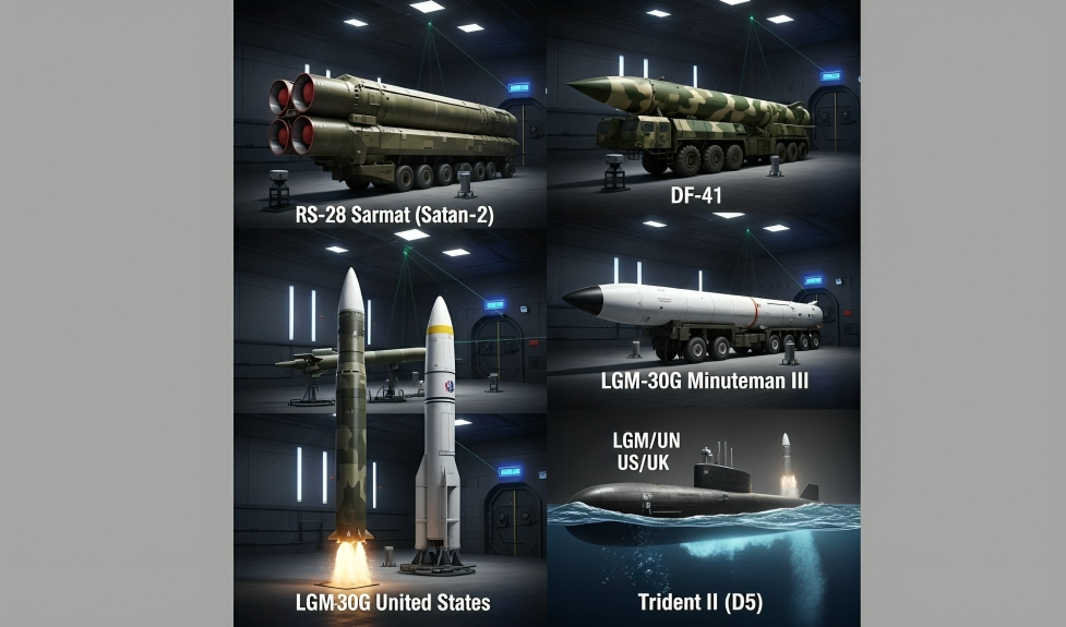 বিশ্বের সবচেয়ে ভয়ংকর ক্ষেপণাস্ত্রসমূহ