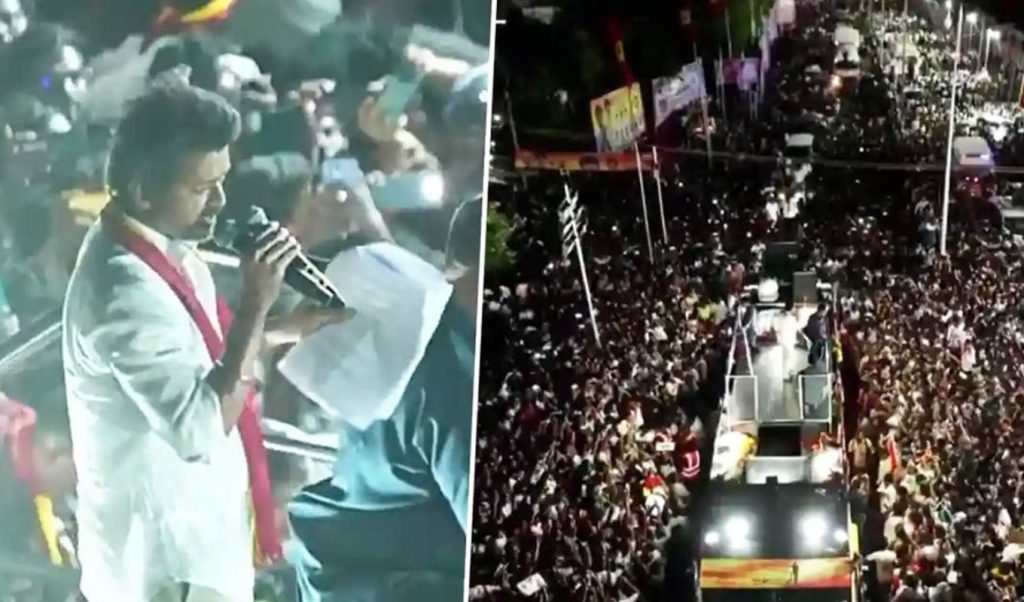 থালাপতি বিজয়ের জনসভায় পদদলিত হয়ে নিহত ৩৯ জন, ক্যামেরায় ধরা পড়ল সেই ভয়াবহ মুহূর্ত