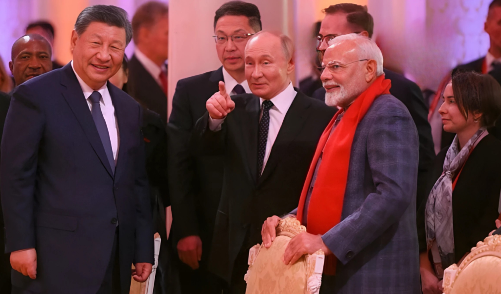 চীনের সম্মেলনে মোদি-পুতিন বৈঠক : ভারতের পররাষ্ট্র মন্ত্রণালয়