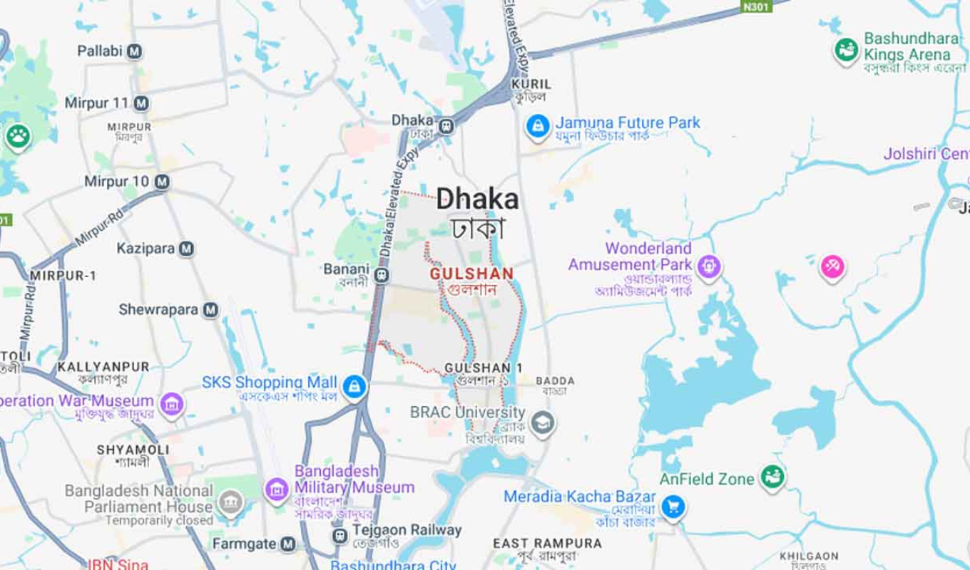 গুলশানে লেকের পাশে যুবককে কুপিয়ে হত্যা