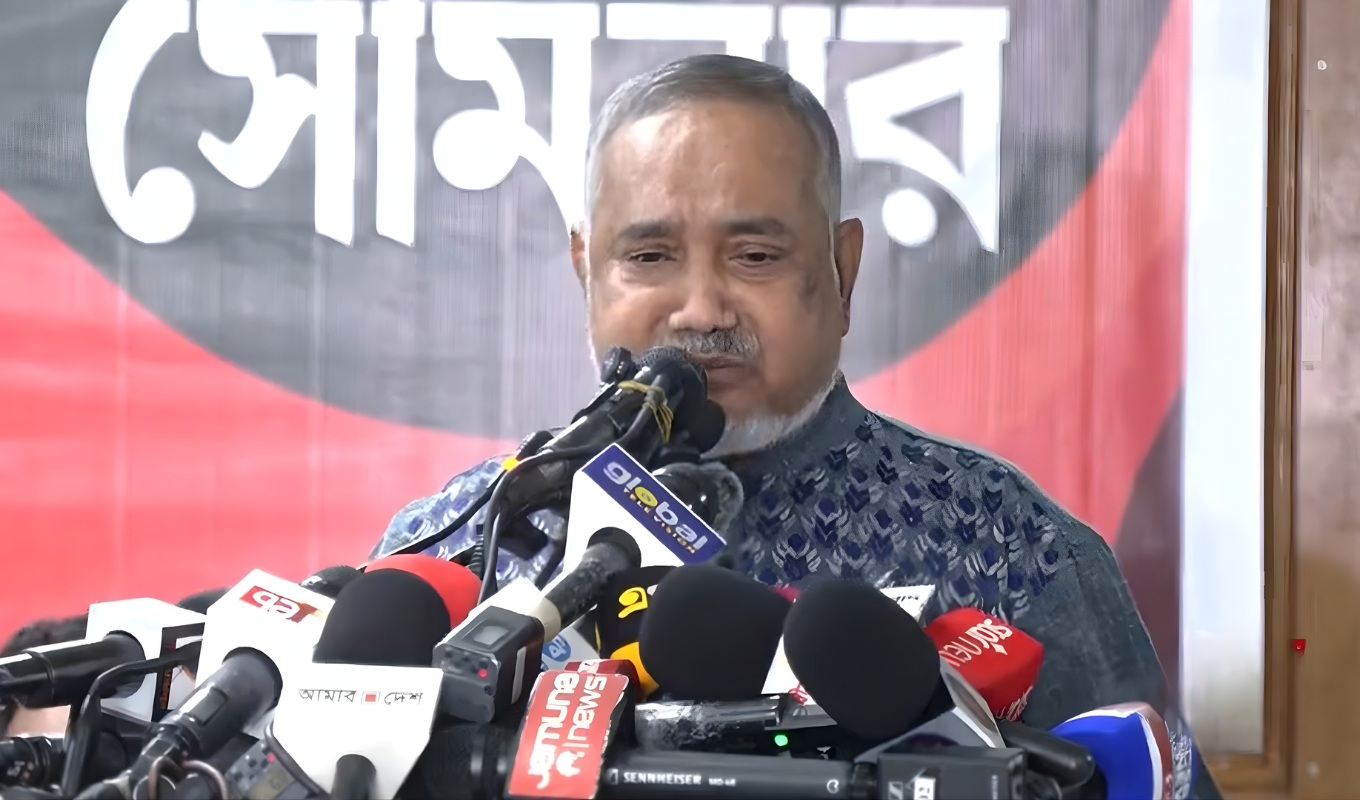 নোট অব ডিসেন্টে বিএনপির স্বৈরাচারের চিন্তাভাবনা ধরা পড়েছে: তাহের