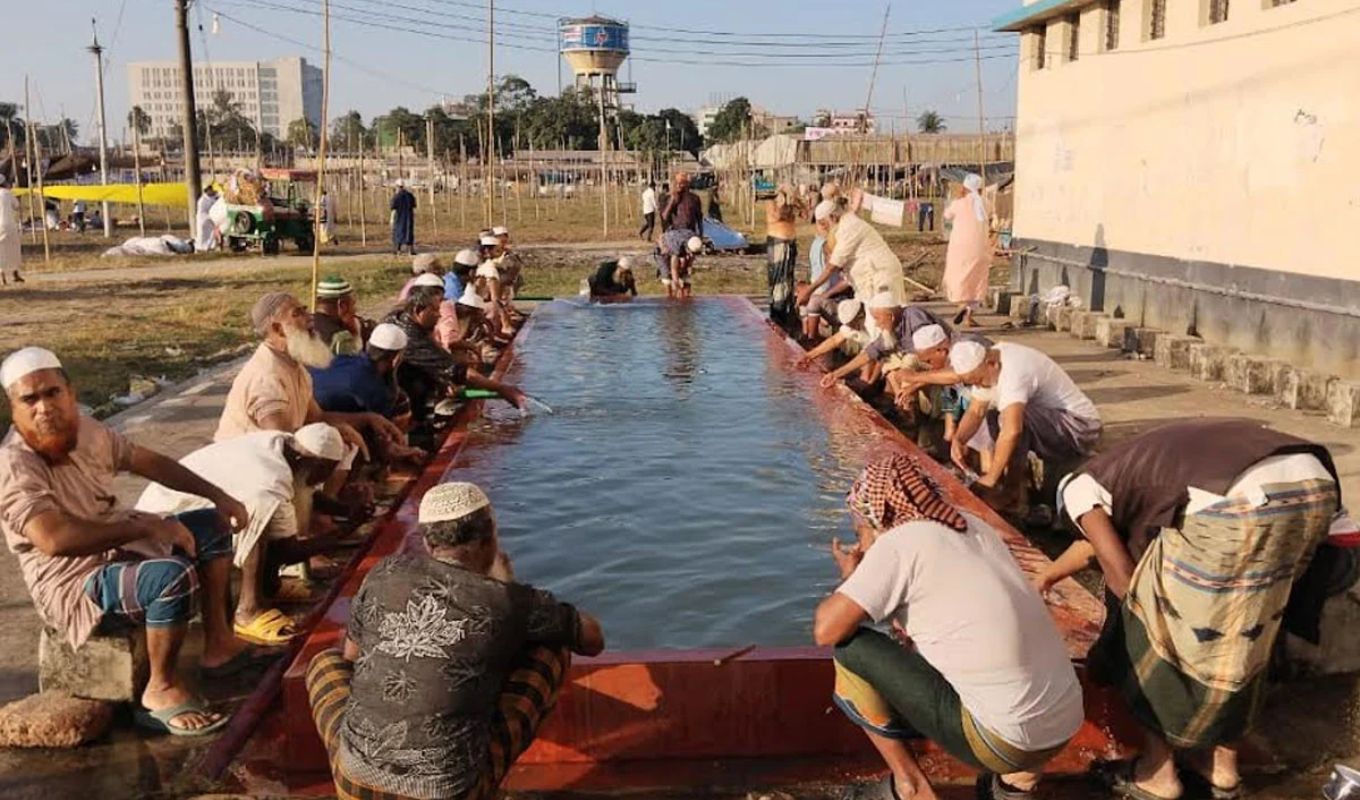 Five Day Twin Ijtema Begins in Tongi টঙ্গীতে পাঁচ দিনব্যাপী জোড় ইজতেমা শুরু