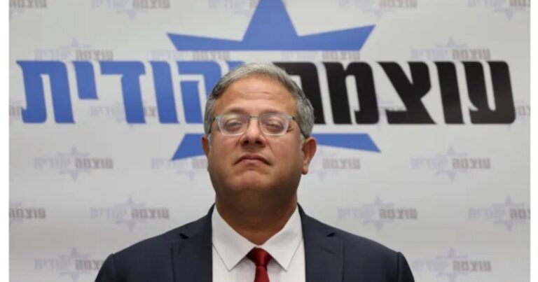 ইসরাইলি নিরাপত্তা মন্ত্রীর হুমকি