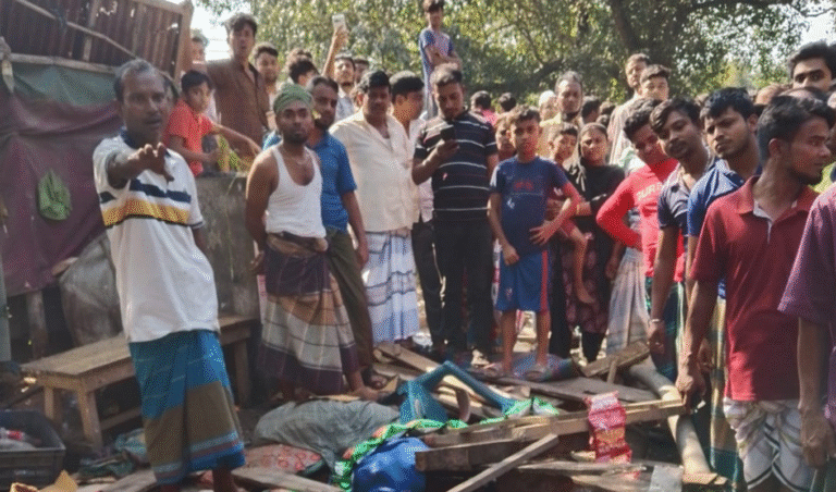 কাভার্ডভ্যানের আঘাতে মাদারীপুরে দোকানি নিহত, আহত দুই