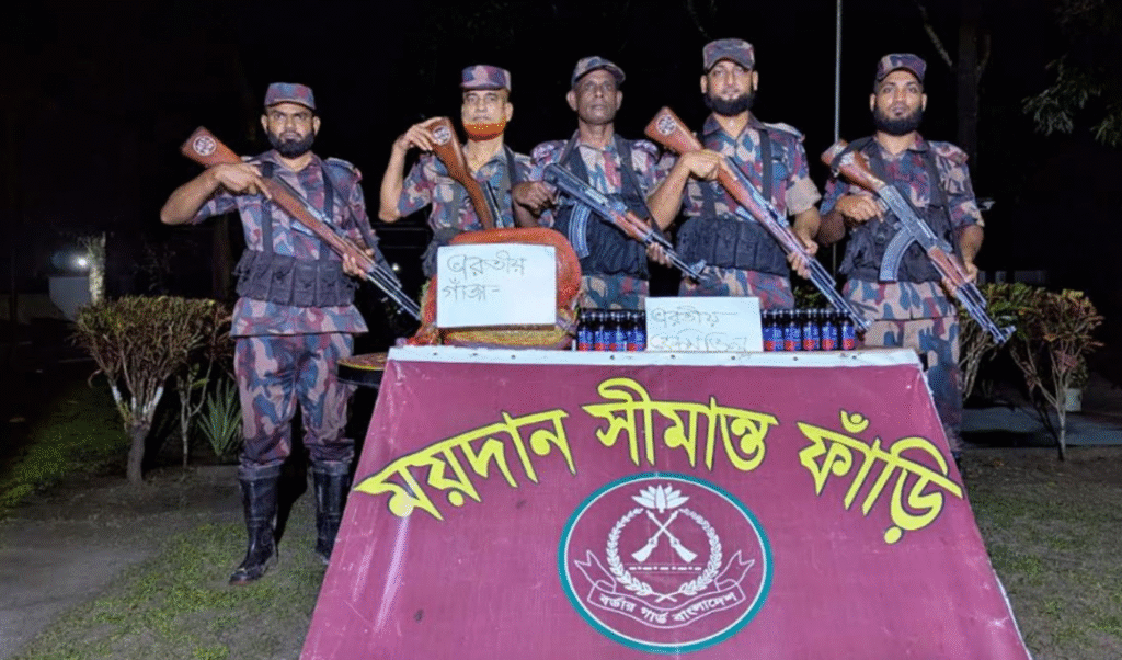 কুড়িগ্রাম সীমান্তে বিজিবি বড় ধরণের ভারতীয় চোরাচালান জব্দ কুড়িগ্রাম সীমান্তে বিজিবি বড় ধরণের ভারতীয় চোরাচালান জব্দ